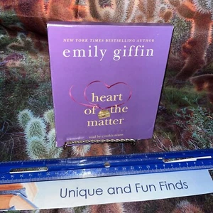 Heart of the Matter by Emily Giffin 2010 4 CD Audiobook EUC - Picture 1 of 2