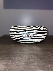 Dolce Gabbana Hard Shell Sunglass Case Zebra - Picture 1 of 4
