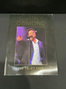 Donny Osmond 2007 '70-07' Tour Programme - Picture 1 of 5