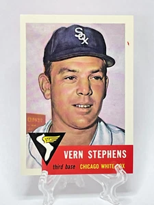 1991 Topps Archives 1953 Topps Reprint Vern Stephens Misprint Error #270 - Bild 1 von 12
