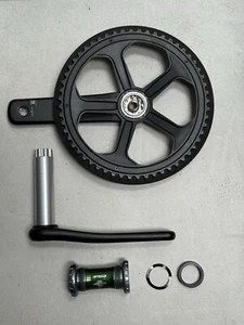 Brompton Superlight Carbon Crankset 56T (!) with Bottom Bracket - Picture 1 of 5