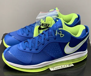 DS 2021 Nike Lebron VIII 8 V2 Low Retro sz11.5 Royal/Volt Sprite hwc DN1581 400 - Picture 1 of 5