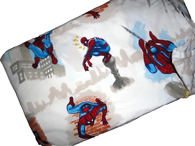 HOJA PLANA COMPLETA 85x95 CERÁMICA GRANERO NIÑOS SPIDERMAN AZUL ROJO (1) Foto 1 de 4