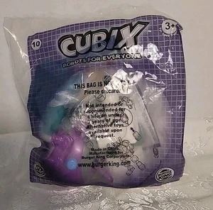 Cubix Robots For Everyone Burger King Kids Meal Toy 2001 #10 | Never Opened - Picture 1 of 4