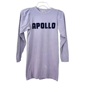 The Animals Observatory Soft Purple Apollo Big Dog Tshirt Dress size 10 - Picture 1 of 12