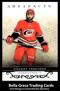 2021-22 Upper Deck Artifacts Vincent Trocheck #32 Carolina Hurricanes NHL - Picture 1 of 2