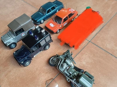 Lotto Macchine 1/24 Burago Polistil Polistoys Barlux Fiat Alfa - Immagine 1 di 4