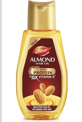 Aceite capilar de almendras Dabur - 500 ml | Proporciona protección contra... - Imagen 1 de 4