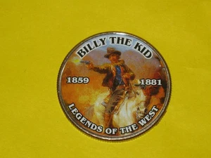 Mezzo dollaro Kennedy colorato - Leggende del West - Billy il bambino K1169 - Foto 1 di 1