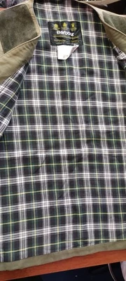 Barbour Moleskin Waistcoat Mens L Green Shooting Hunting Sporting - Image 1 of 4