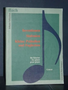 Bach - Inventionen, Sinfonien, Kleine... Fughetten (Urtext) - Konemann / K110... - Foto 1 di 1