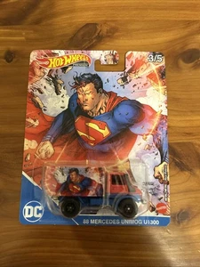 Hot Wheels Superman 88 Mercedes Unimog U1300 3/5 In DC Series - Picture 1 of 2