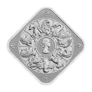 Barra de plata fina Queen's Beasts Completer 2025 1 oz .9999 - En stock - Imagen 1 de 4