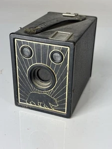 Cámara De Colección 1938 BEAR FOTO ESPECIAL 6X9 Caja Cámara 120 Formato PELÍCULA ANSCO - Imagen 1 de 6