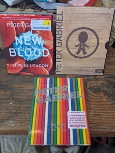 PETER GABRIEL CONCERT LIVE dvd LOT  new blood London growing up play the VIDEOS - Bild 1 von 8