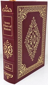 Seven Pillars of Wisdom T E Lawrence Easton Press Leather Bound Military History - Imagen 1 de 12