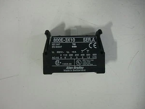 ALLEN BRADELY BULLETIN 800E (PACK OF 2) 800E-3X10 - Picture 1 of 1