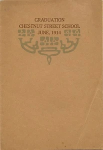1914 Chestnut Street Schulabschlussprogramm Springfield Massachusetts Schüler - Bild 1 von 3