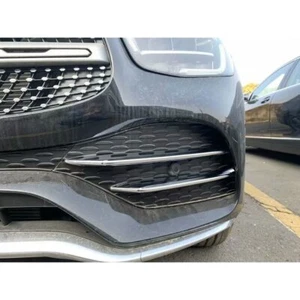 Chrome Front Air Vent Cover Trim Fits 2020 2021 2022 Mercedes Benz GLC-Class - Picture 1 of 11
