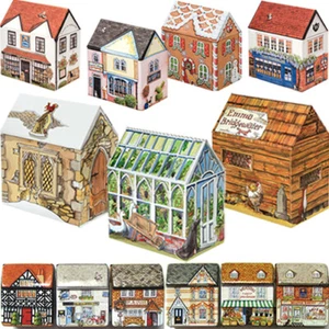 CAJA DE ESTAÑO INGLESA CATTAGE HOUSE SHOP Dana Kubick Emma Bridgewater Bolsa de Té Almacenamiento - Imagen 1 de 27