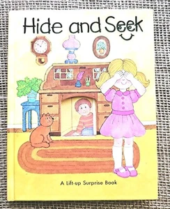 1978 Hide & Seek A Lift Up Surprise HB Childrens Book By Arnold Sharpino - Picture 1 of 5