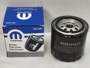 OEM Genuine Mopar MO-090 Engine Oil Filter 5281090AB Chrysler Jeep Dodge - Picture 1 of 2