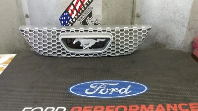 FO1200357 OEM Grille Fits 1999-2004 Ford Mustang Gt PAINTED SILVER - Image 1 of 4