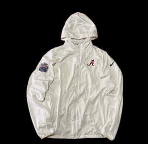 Nike ALABAMA CRIMSON TIDE Player Chick Fil A Peachbowl Windbreaker Jacket Large - Picture 1 of 9
