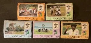 Vanuatu Scott #337-41 never hinged - Picture 1 of 1