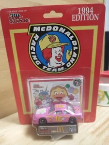 Racing Champions NASCAR 1/64 pressofuso #16 McDonald Land Racing Team Birdie's auto - Foto 1 di 6