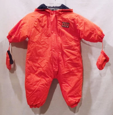 PHAT FARM NEW YORK BEBÉ NARANJA TRAJE DE NIEVE/BANDERÍN TALLA 18-24 MESES NUEVO Foto 1 de 4