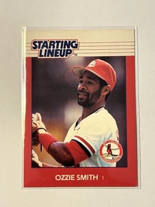 1988 Kenner Starting Lineup Card Ozzie Smith - Picture 1 of 2