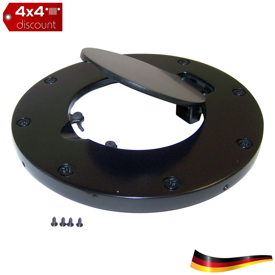 Porte de carburant Noir Jeep Wrangler JK 2007+ - Photo 1/1