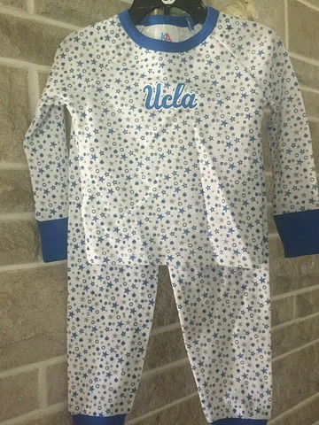 UCLA Bruins 2 Piece Pajama Outfit PJs Infant Toddler Size 2T NEW Cover
