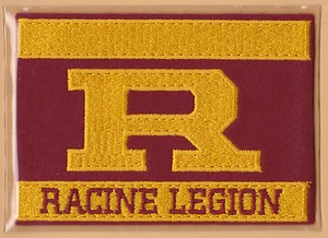 RACINE LEGION ~ PARCHE DEL EQUIPO DE FÚTBOL AMERICANO DE LA EDAD DE ORO DE LA NFL WILLABEE & WARD ~ SOLO PARCHE - Imagen 1 de 1