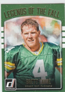 2016 Panini Donruss  BRETT FAVRE Legends of the Fall  #14 PACKERS - Picture 1 of 1