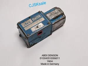 ABEX DENISON D1D043510306011 Valve Made In Germany (USED). - Picture 1 of 8
