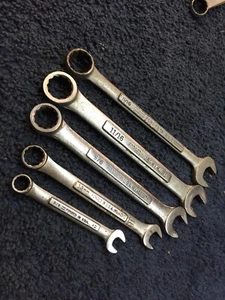 Vintage Craftsman 3/8" × 7/16" Double 12-Pt Box End Combo Wrench =V= USA T7 - Bild 1 von 1