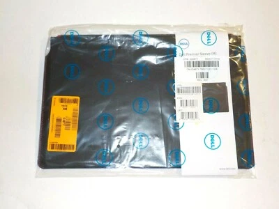 NEW Dell Premier Carrying Case (Sleeve) for 15" Notebook Black, Red Accent D48TY Foto 1 de 4