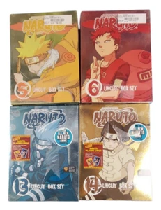 Naruto Uncut Box Set DVD 5, 6 ,13, 14 Shonen Jump "New in Box" - Bild 1 von 18