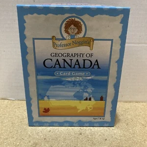 Professor Noggin's Geography of Canada Children's Card Game Educational - Picture 1 of 4