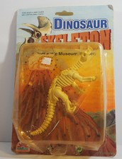 Stegosaurus Dinosaur Skeleton Fossil Figures Figurine Dino Toy FUNRISE 1993