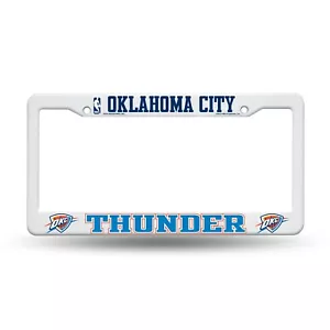 Oklahoma City Thunder Plastic License Plate Frame. #J10 - Picture 1 of 1