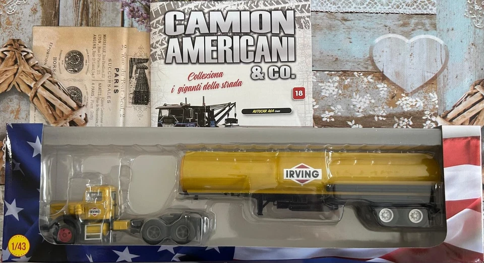 Camion Americani & Co. n. 18 - Autocar A64 di Autocar, 2025, Deagostini - Immagine 1 di 1
