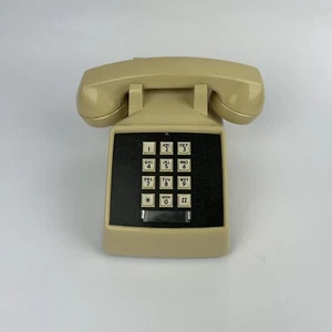 Teléfono de Escritorio COMDIAL De Colección Pulsador Tono Táctil Modelo 2500-AS Beige 809A - Imagen 1 de 11