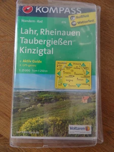 Wander oder Radkarte Lahr Rheinauen Taubergießen Kinzigtal Schwarzwald - Bild 1 von 2
