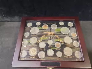 150 YEARS OF AMERICAS MOST FAMOUS COINS IN CASED SET - Picture 1 of 7