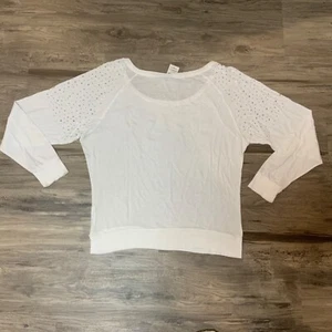 Victoria's Secret kurzärmliges T-Shirt PINK Glitzer Strass Kristall Small neu ohne Etikett. - Bild 1 von 5