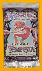 MTG TEMPEST Booster Pack (Italian) Sealed (OldManMTG 008-796) - Picture 1 of 2