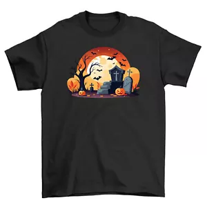 Halloween_257 Spooky T-shirt - Haunt Your Friends in Style! Unisex Design, 100% - Picture 1 of 46